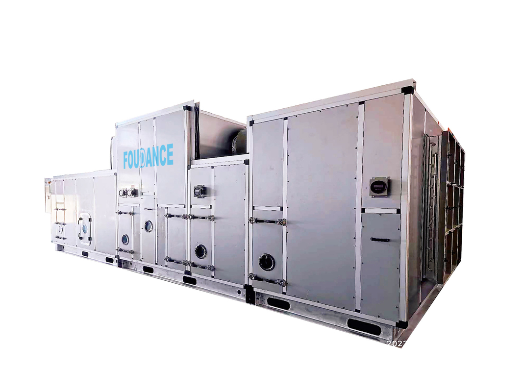 T&lt;25.C/RH&lt;1% এয়ার লিথিয়াম আয়ন ব্যাটারি ডিহুমিডিফায়ার 10000m3/h এয়ারফ্লো এবং &lt;-40.C ডু পয়েন্ট